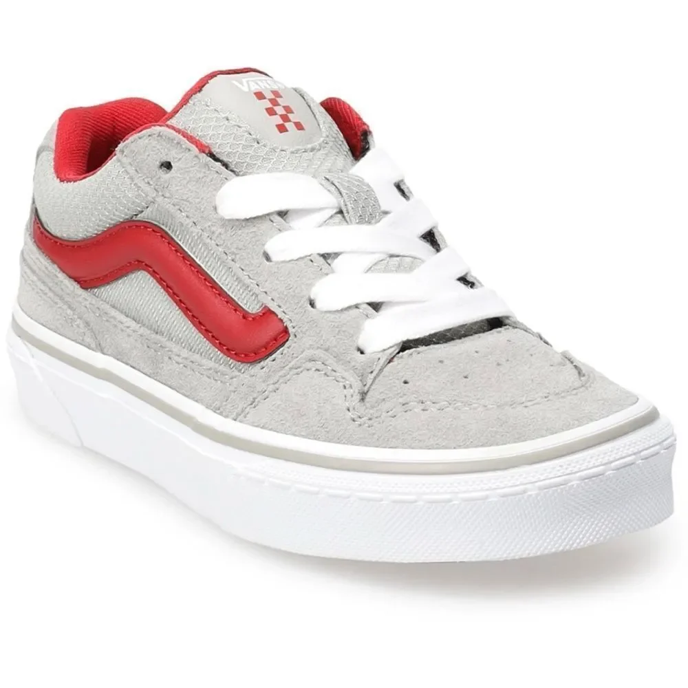 Vans Kids Sneakers Red and Gray